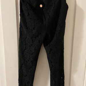 Ted Baker London Black Lace Pants